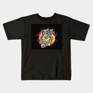 dad of girls Kids T-Shirt